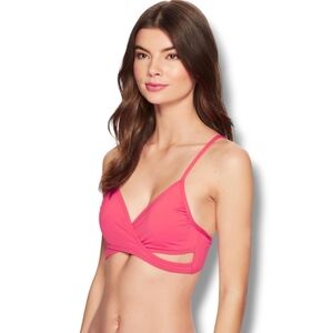 Vince Camuto Women's Pink Riviera Wrap Bikini Top Size Small new without tags